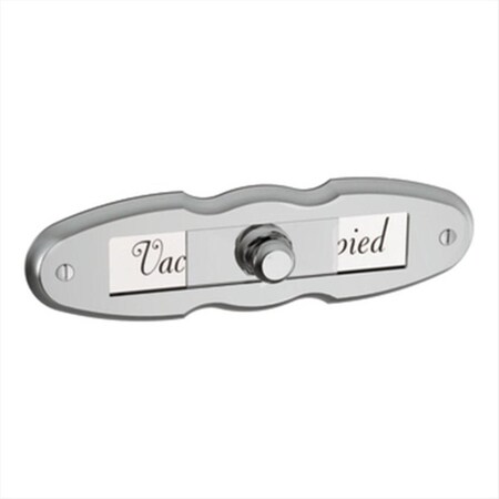Creative Specialties Creative Specialties YB8495CH Moen Weymouth Occupied Sign in Chrome SR2201BN